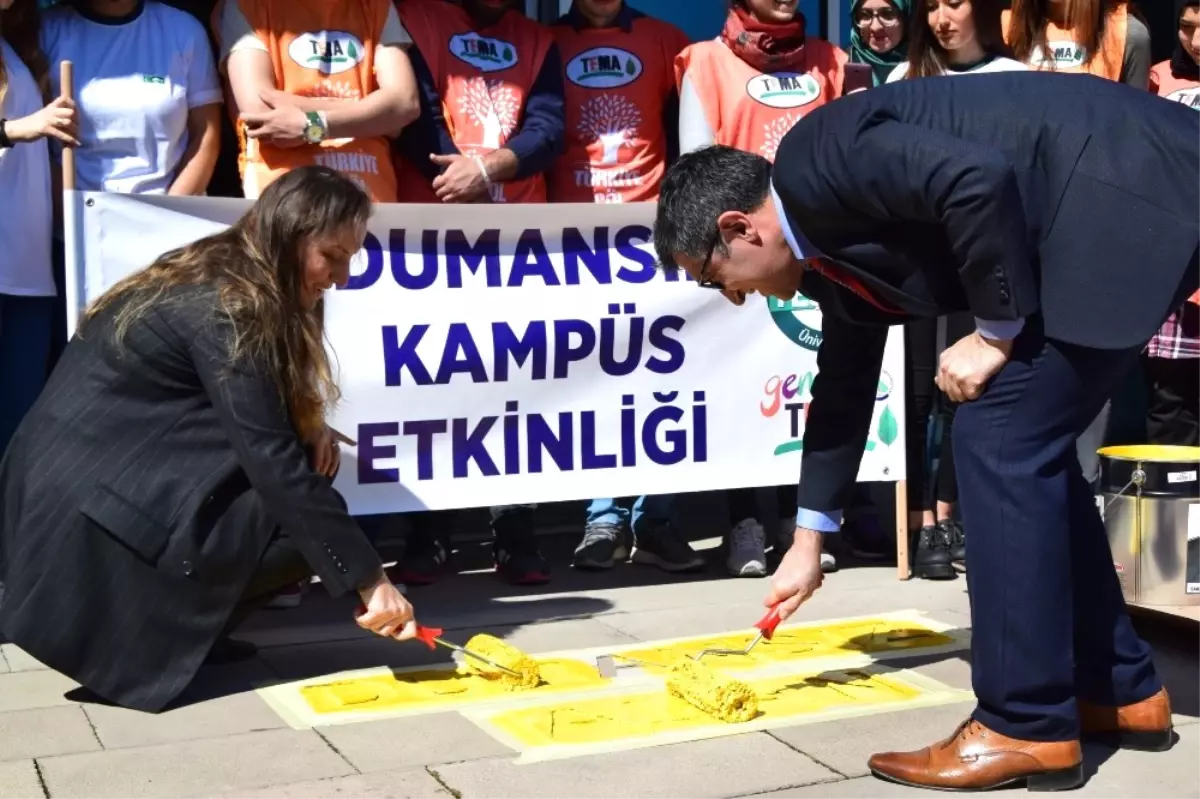 Düzce Üniversitesinde Dumansız Hava Sahaları Oluşturuluyor