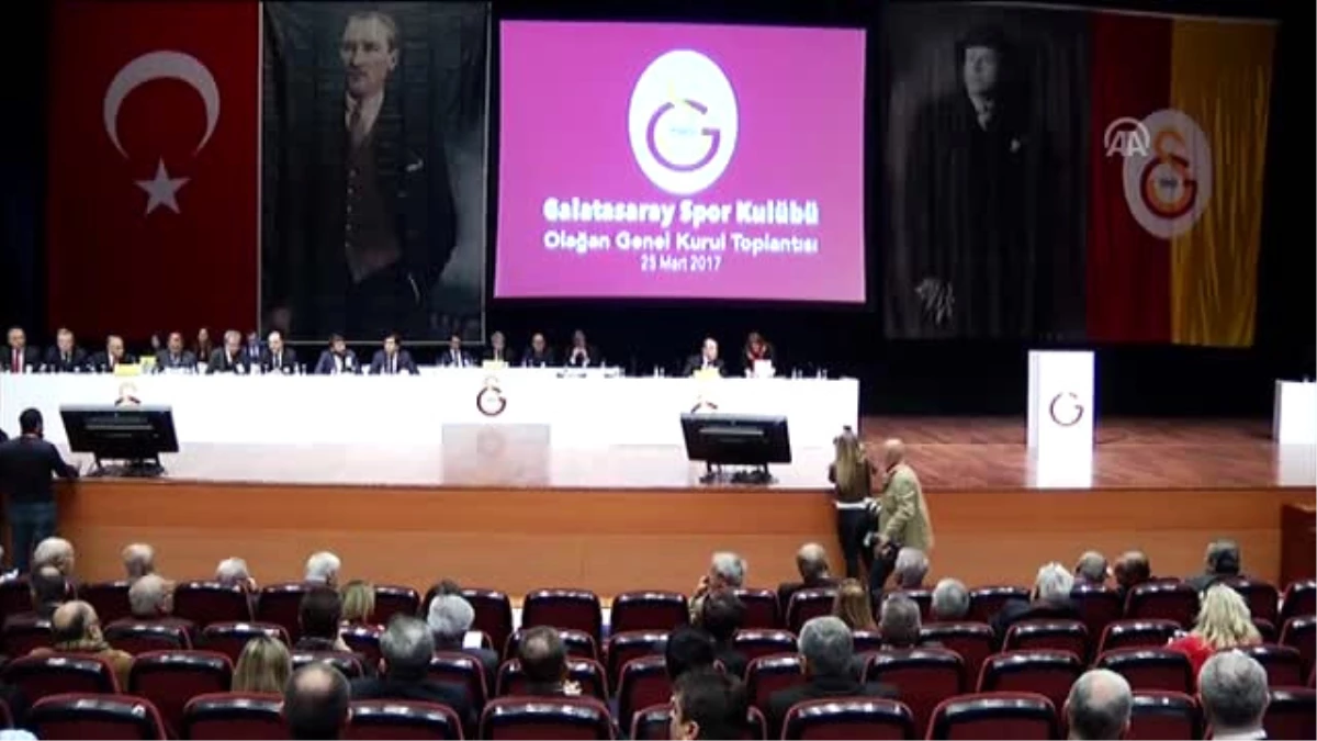 Galatasaray Kulübünün Mali Kongresi Başladı