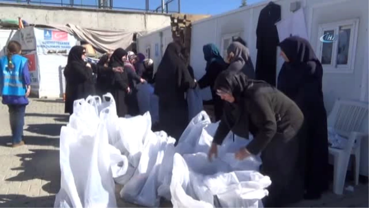 İnsan ve Medeniyet Hareketinden Suriyeli Kadınlara İnsanı Yardım