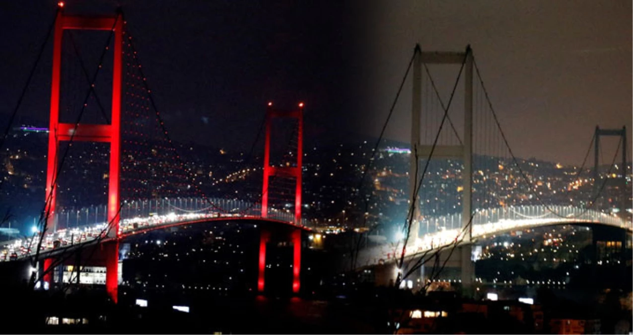 İstanbul\'un Simge Mekanları Işık Söndürdü