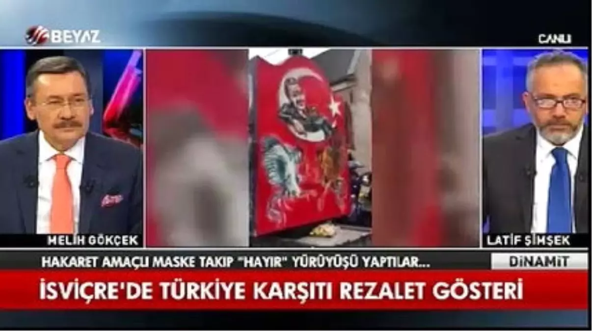 İsviçre\'de Türkiye Karşıtı Çirkin Gösteri!