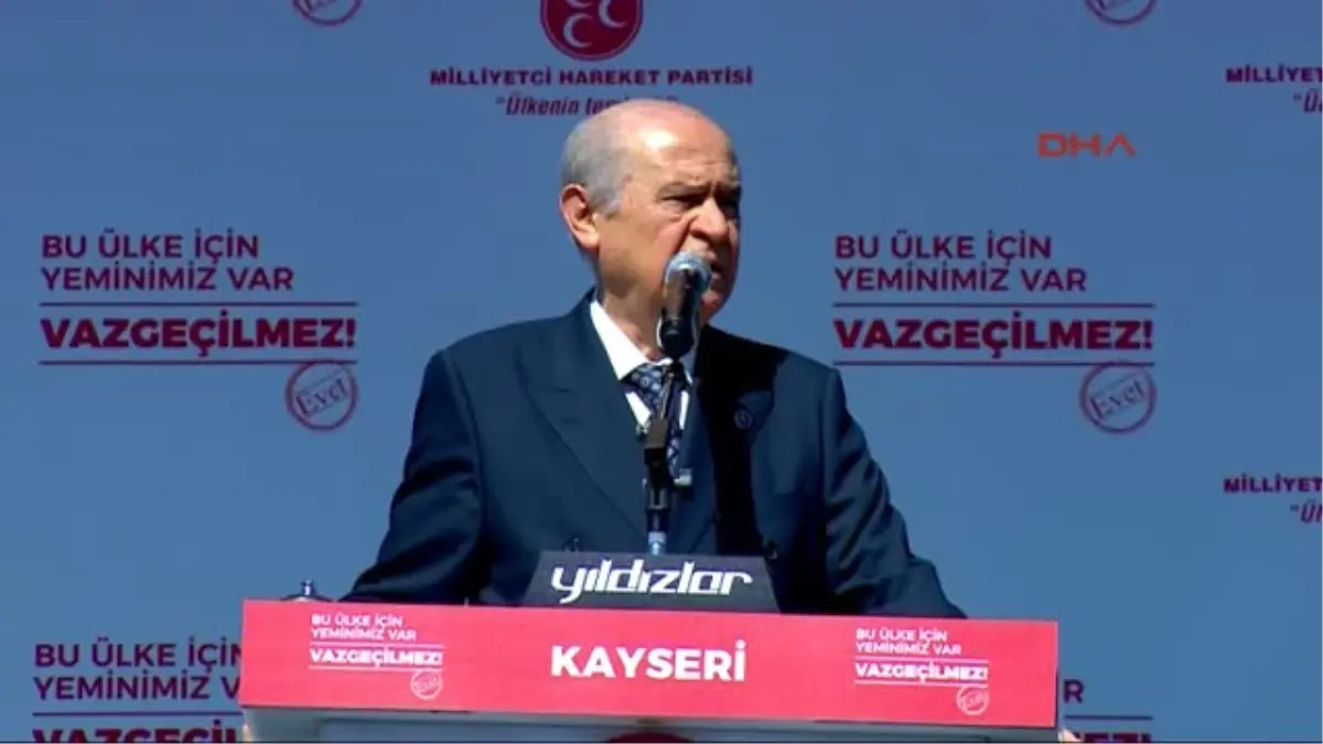 Kayseri MHP Lideri Bahçeli " ABD Aynaya Baksın?? 3-