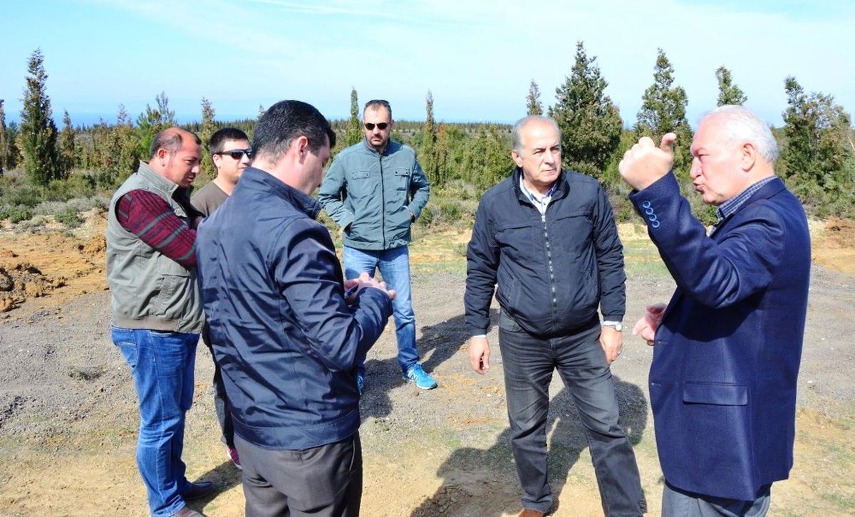 Lapseki\'de Doğalgaz Çalışmaları Sürüyor