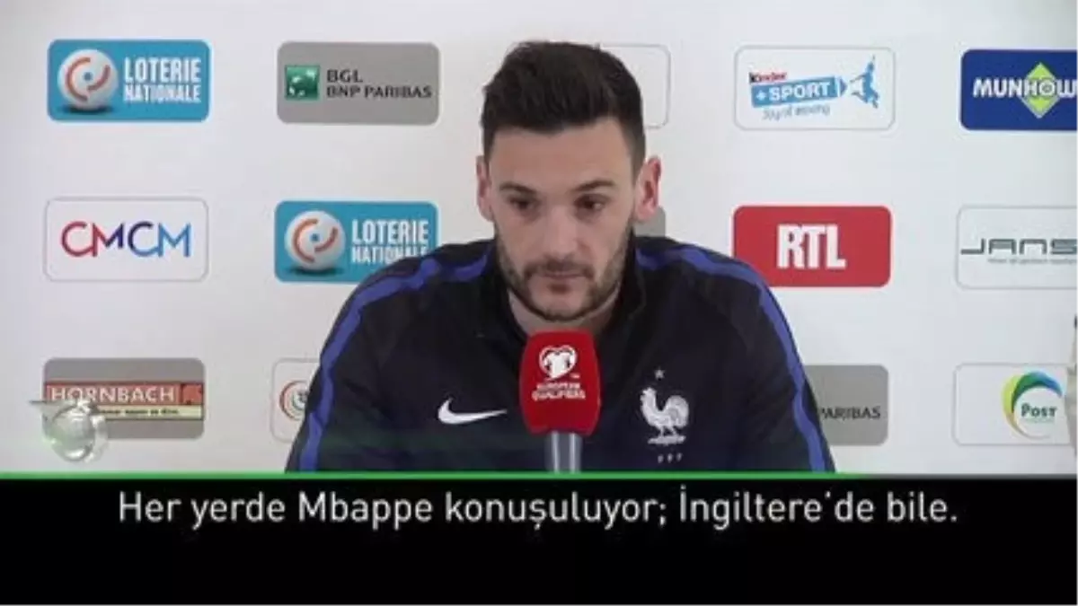 Lloris: Her Yerde Mbappe Konuşuluyor