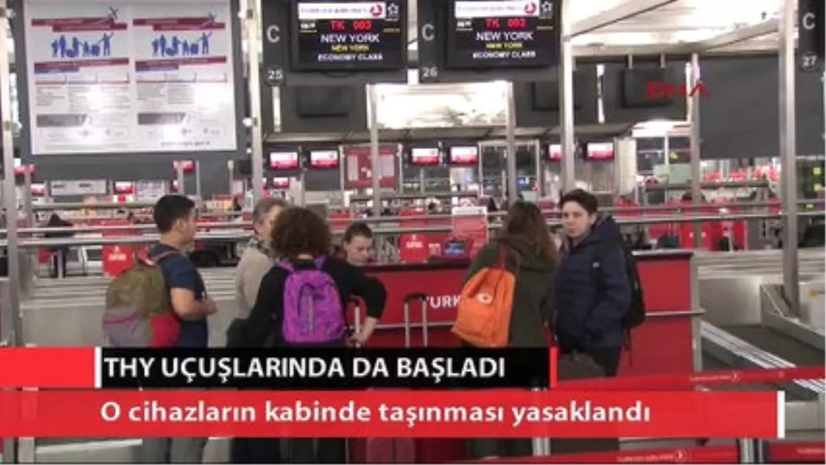 O Yasak THY Uçaklarında da Başladı