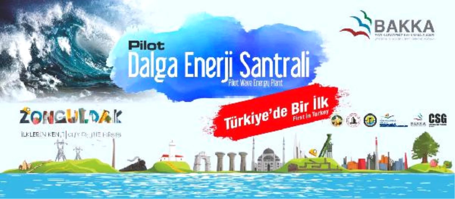 Zonguldak\'ta Dalga Enerjisinden Elektrik Üretilecek