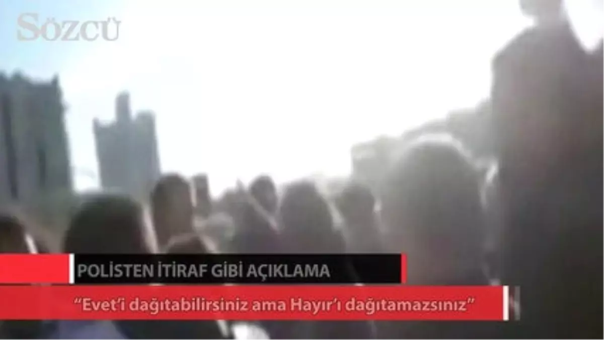 Ankara Polisinden İtiraf Gibi Açıklama