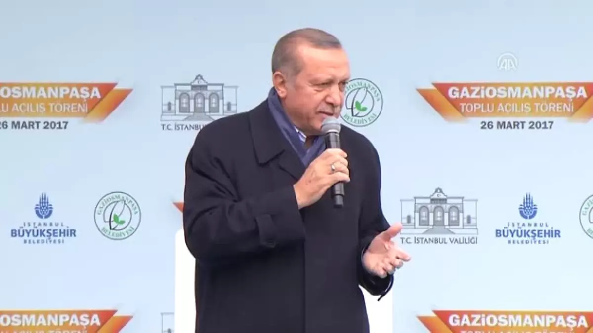 Cumhurbaşkanı Erdoğan: "16 Nisan\'dan Sonra Ülkemizi Soyamayacaklarını Bilenler, Olumsuz Netice...