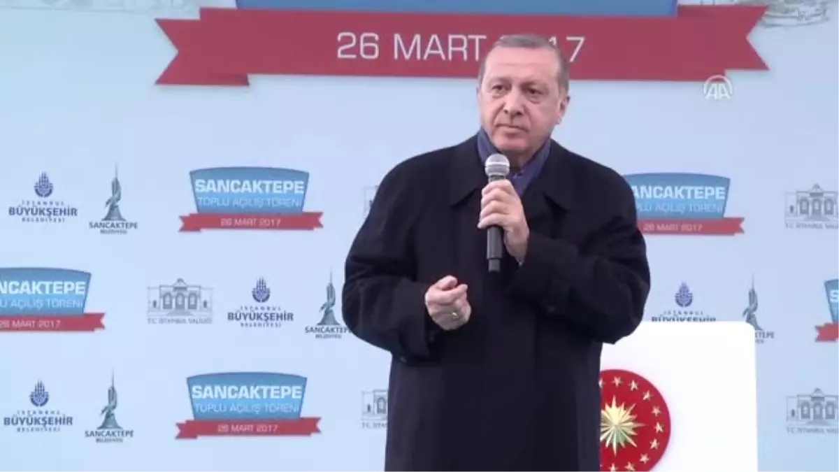 Cumhurbaşkanı Erdoğan: "Haçlı Ittifakı Kendini Gösterdi"