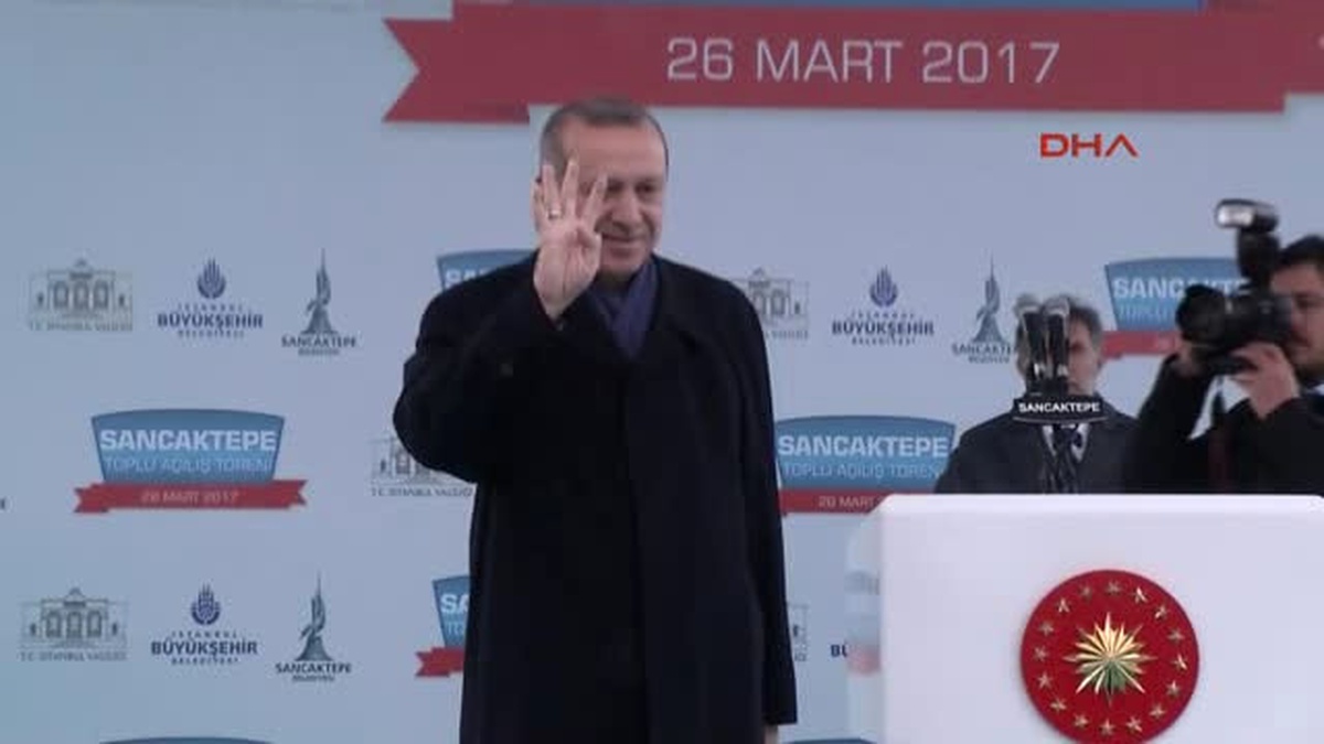Cumhurbaşkanı Erdoğan\'ın Kürsüye Çıktığı Törende Kılıçdaroğlu\'nun Sesi 2
