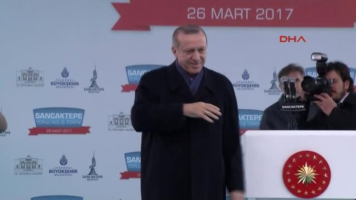 Cumhurbaşkanı Erdoğan\'ın Kürsüye Çıktığı Törende Kılıçdaroğlu\'nun Sesi 4