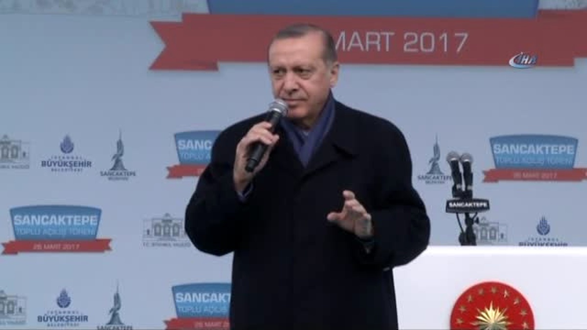 Dha İstanbul - Cumhurbaşkanı Erdoğan\'ın Kürsüye Çıktığı Törende Kılıçdaroğlu\'nun Sesi