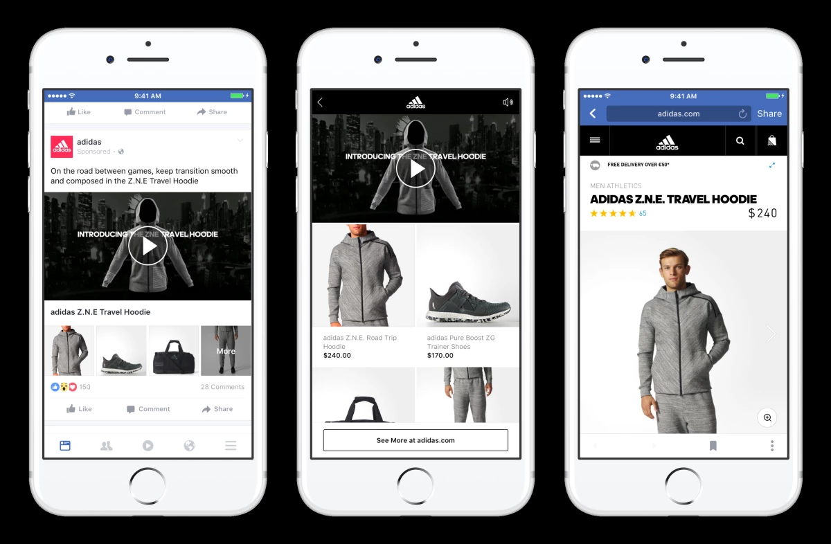 Facebook Collections, Ürün Odaklı Reklam Formatı Kullanıma Sunuldu