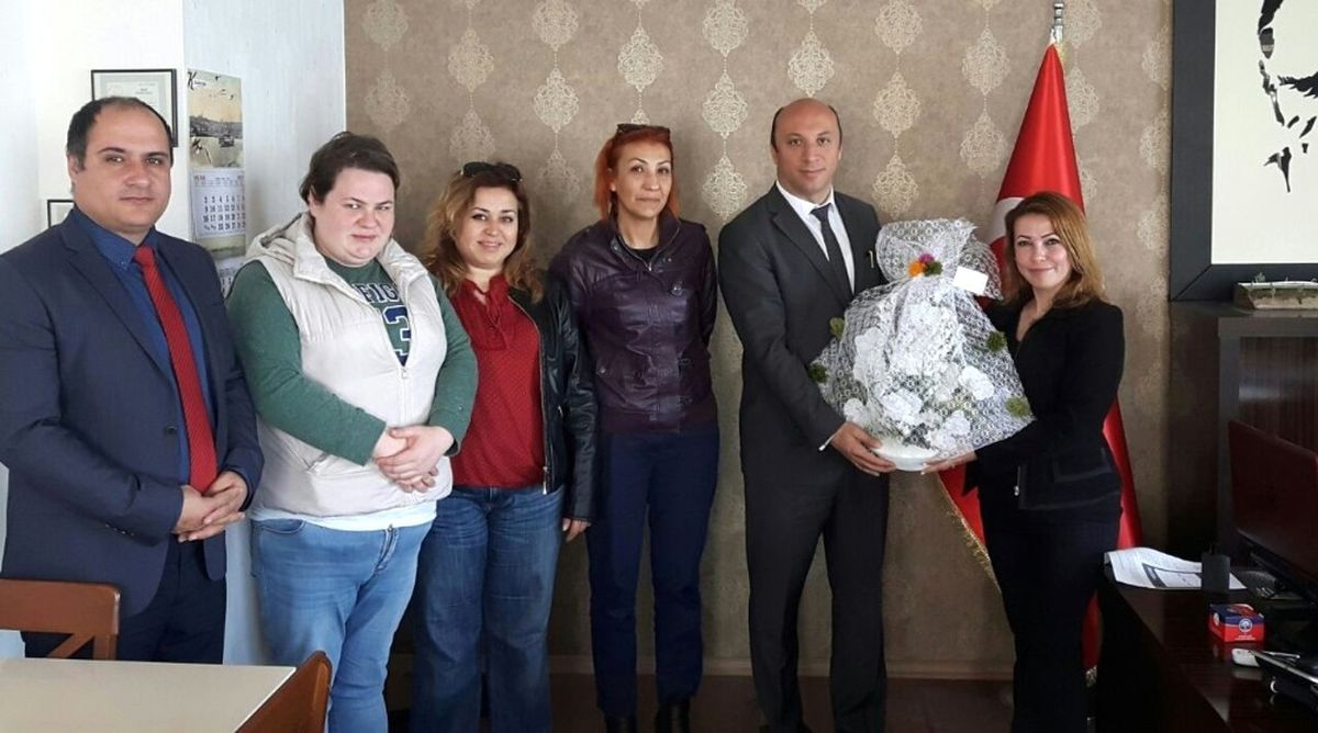 Güner Bahadır\'a Engellilerden Nazik Ziyaret