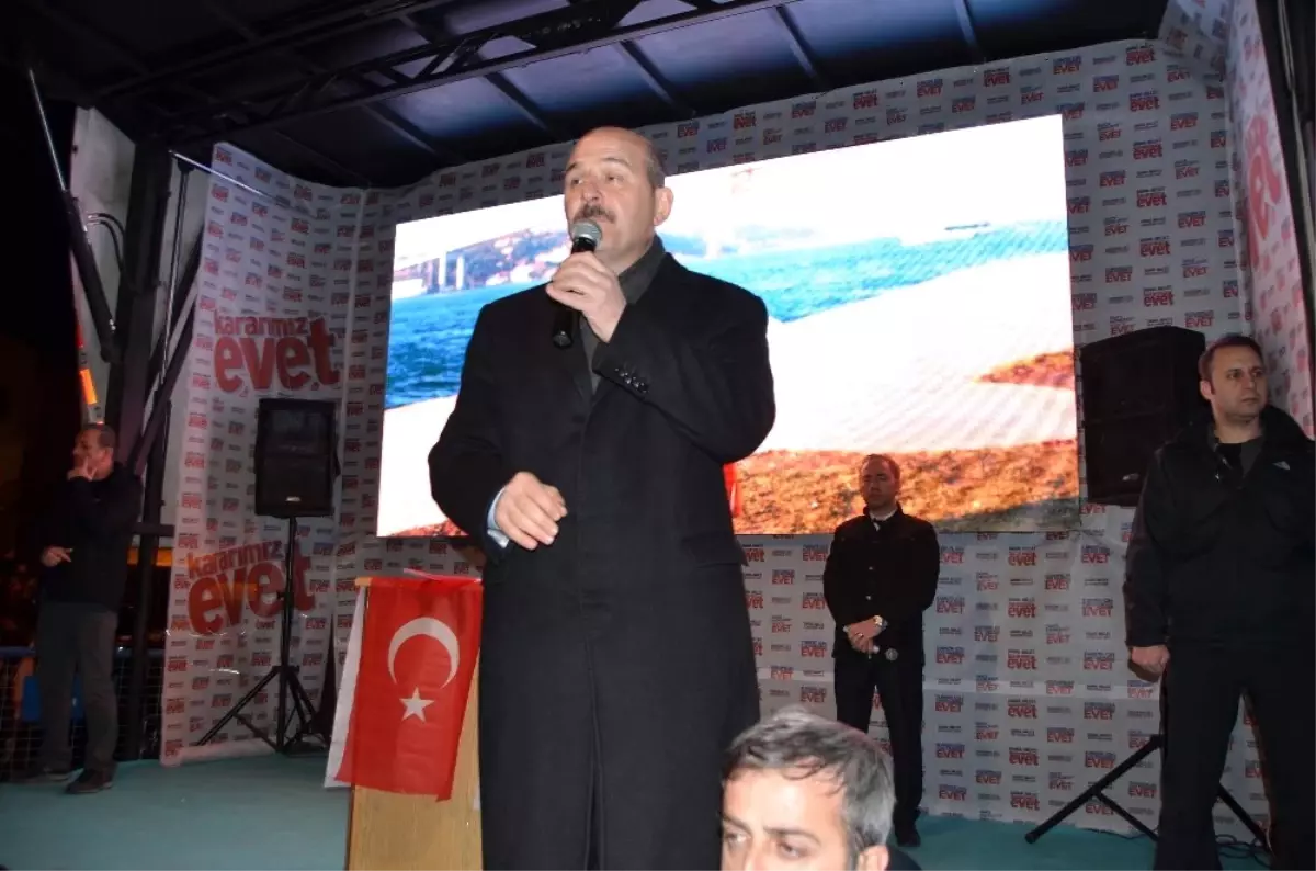 İç İşleri Bakanı Süleyman Soylu Memleketi Trabzon\'da