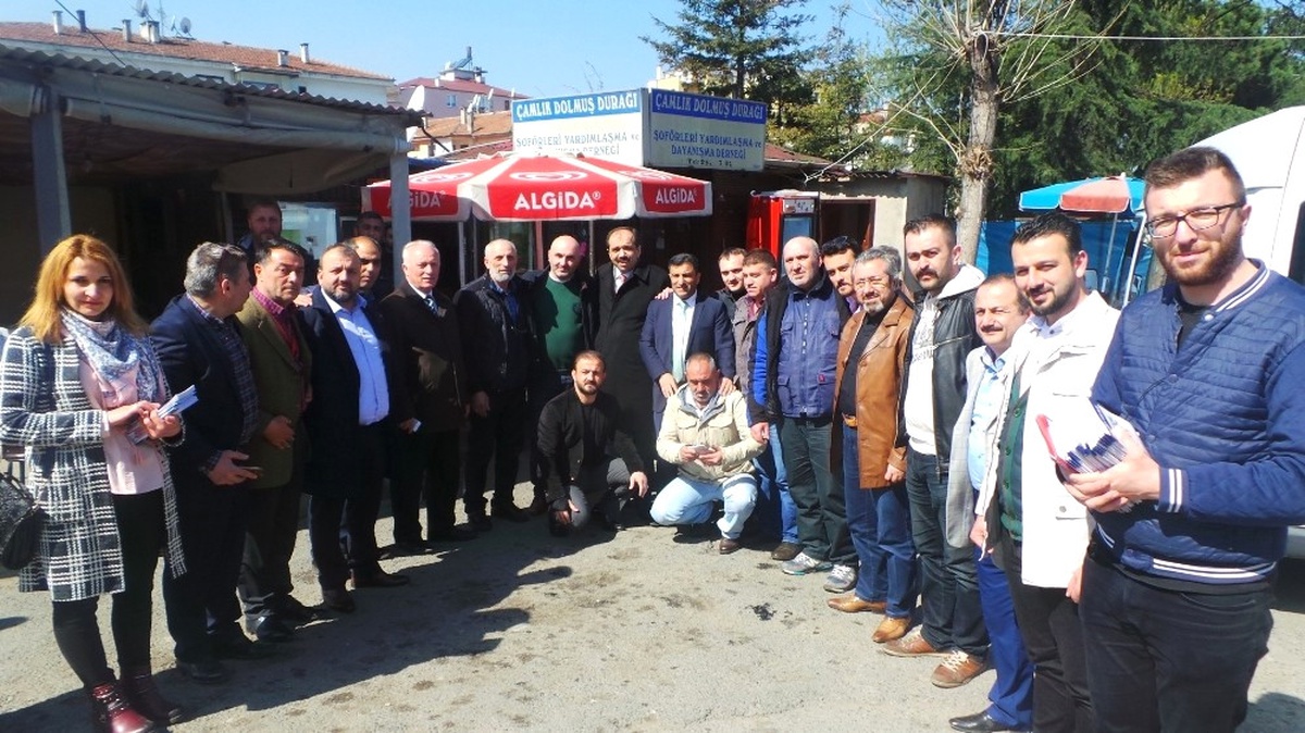 AK Parti Trabzon Milletvekili Balta "Evet" İçin Ortahisar\'ı Arşınladı