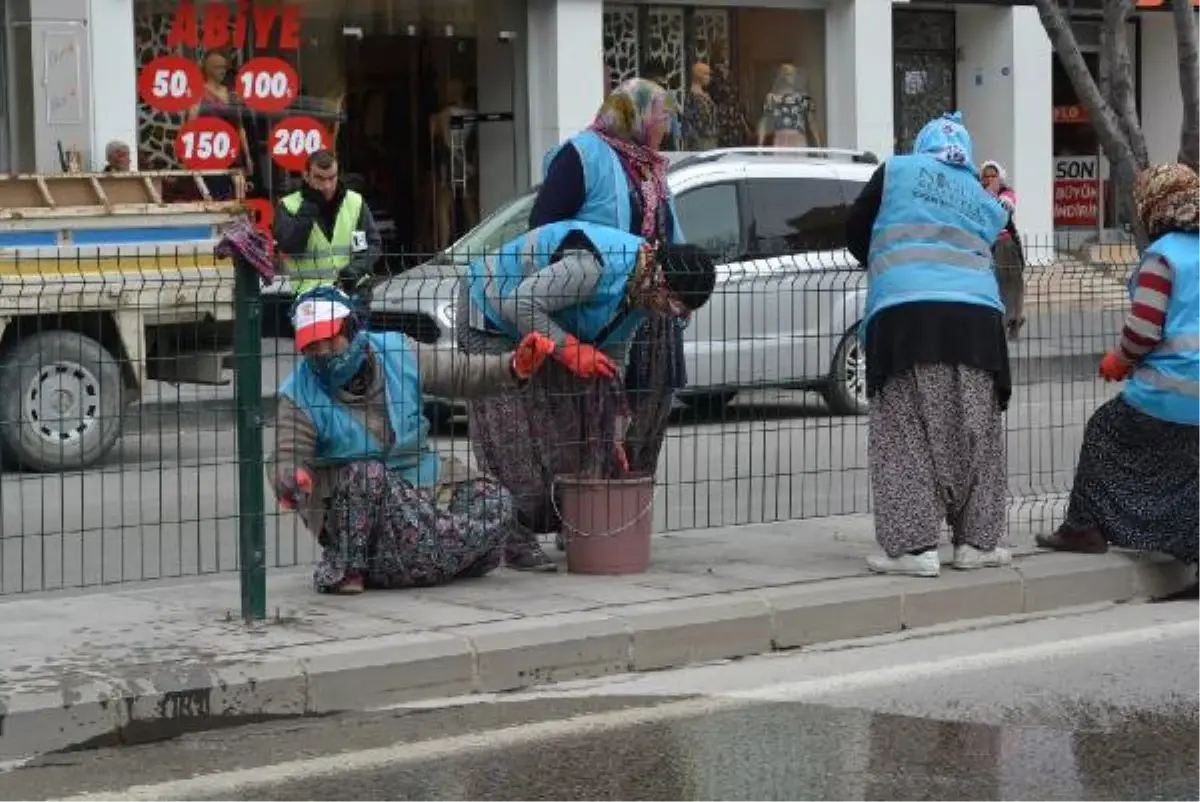 Başbakan İçin Refüj Temizliği