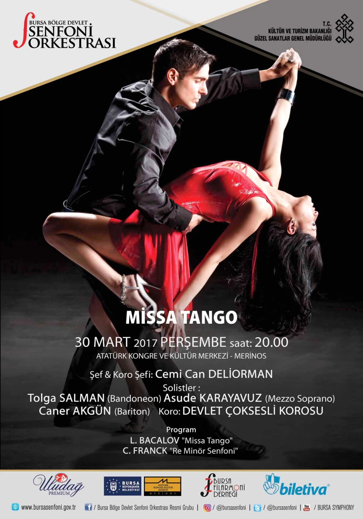 Bbdso\'dan "Misa Tango" Konseri