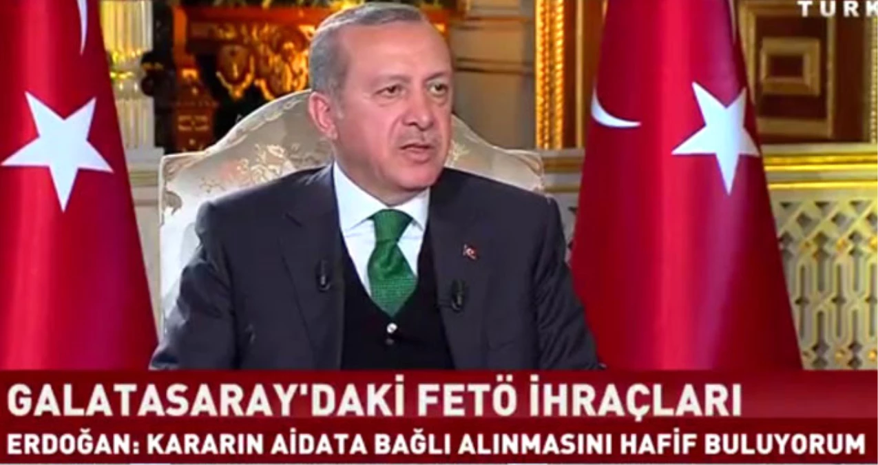 Cumhurbaşkanı Erdoğan\'dan Galatasaray\'a Hakan ve Arif Tepkisi
