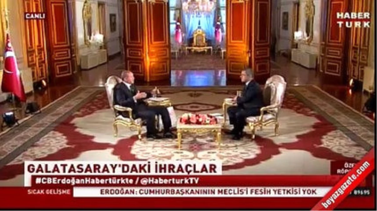 Cumhurbaşkanı Erdoğan: Kararın Aidata Bağlı Alınmasını Hafif Buluyorum