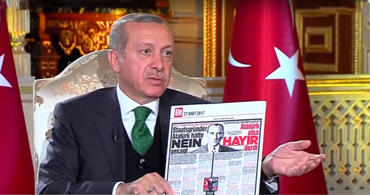 Erdoğan: Atatürk Kalksa Bu Düzenlemeye \'Evet\' Derdi