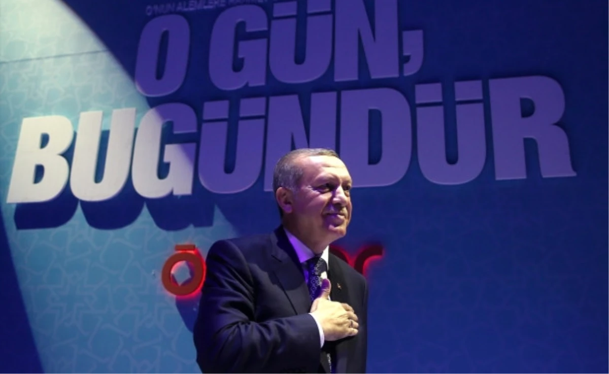 Erdoğan "Gençlik Buluşması"Nda Konuştu (1)