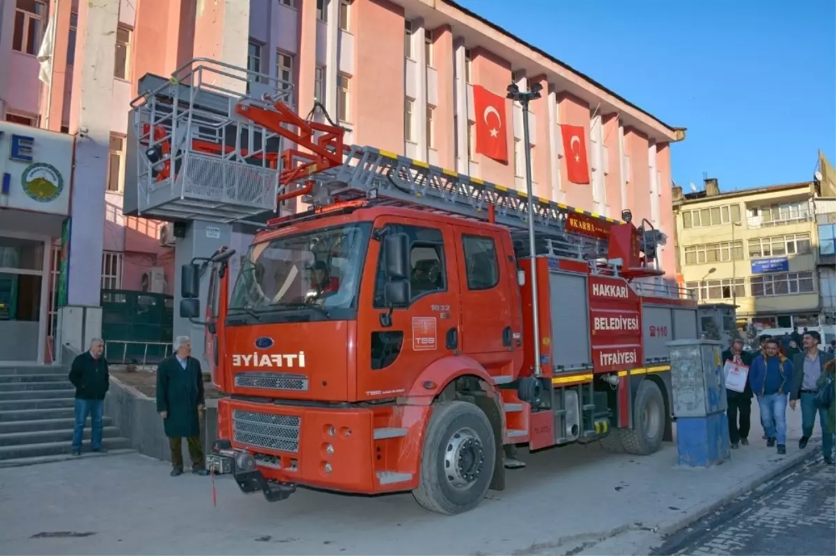 Ilıcalar Belediyesine İtfaiye Aracı Hibesi