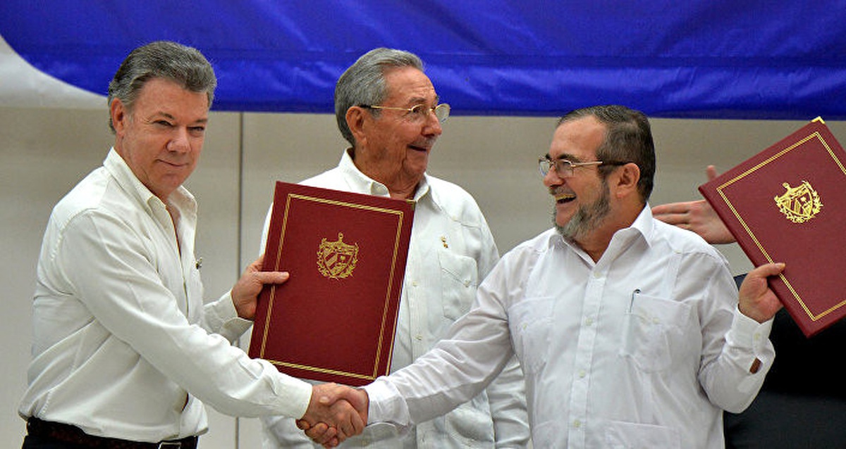 Kolombiya\'da Hükümet ve Farc Arasındaki Görüşmeler
