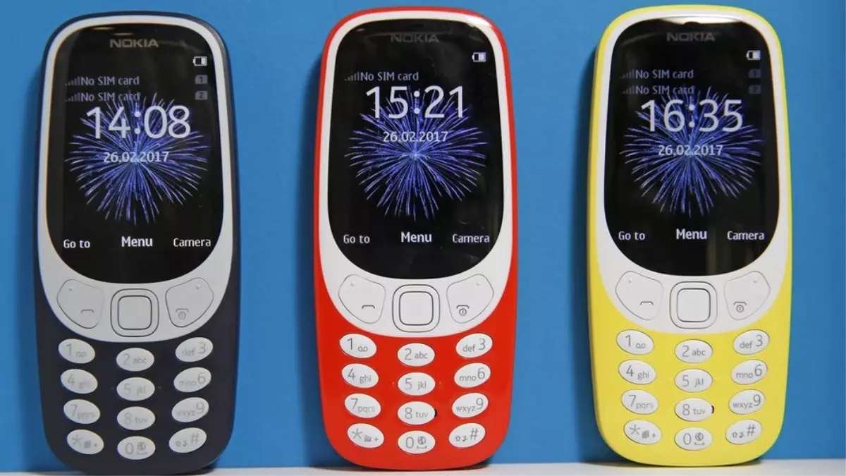 Nokia 3310 Yılan Oyunuyla Geri Dönüyor