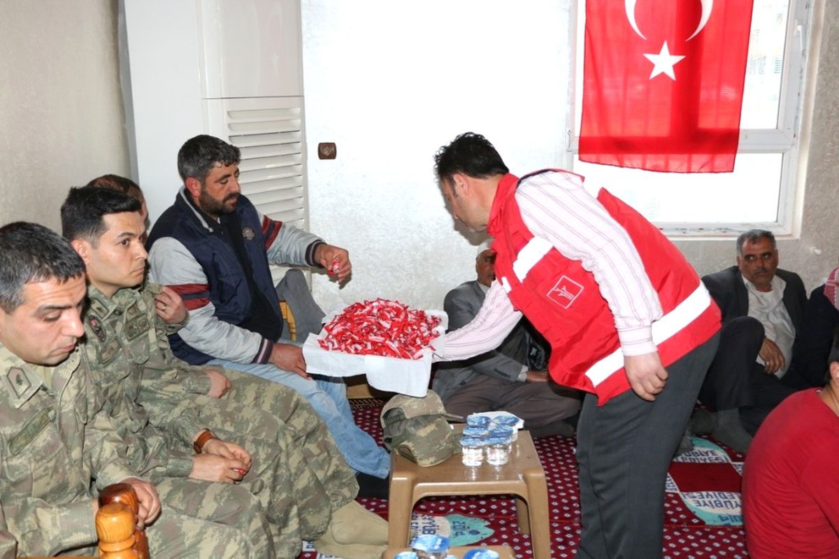 Şehit Asker İçin Mevlit Okutuldu