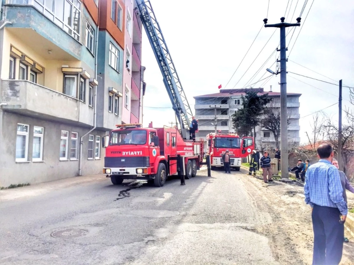 Apartmanda Yangın Paniği