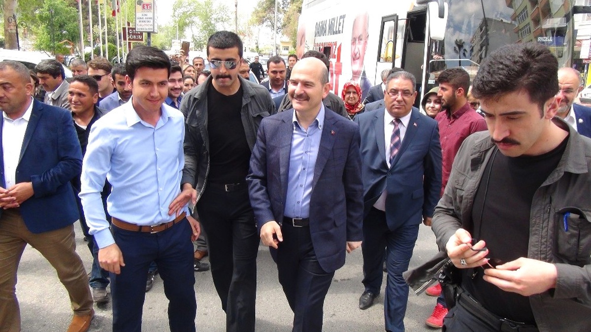 Bakan Soylu, Silifke Esnafını Ziyaret Etti