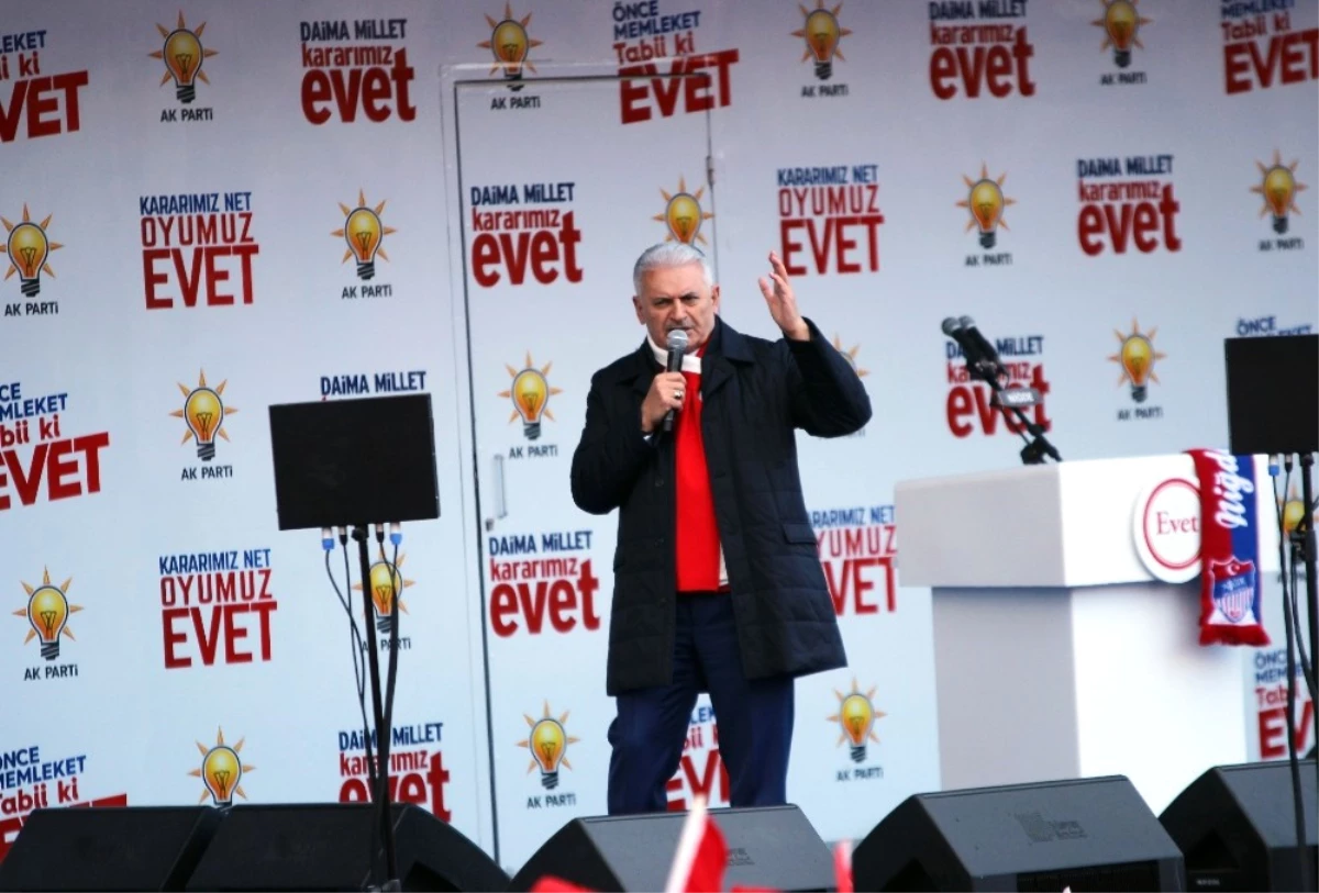 Başbakan Yıldırım: "Erzurumlu Teyyo Bunun Yalanlarını Duysa Pataklar Bunu"