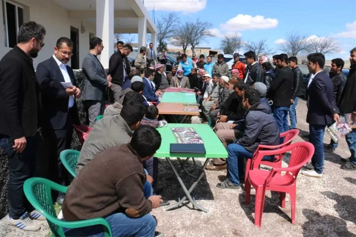 Başkan Ayhan Referandum Turunu Sürdürüyor