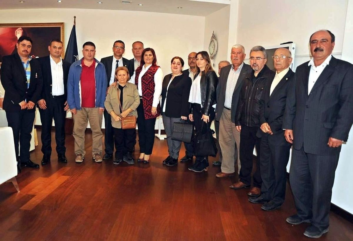 CHP Germencik İlçe Yönetiminden Çerçioğlu\'na Ziyaret