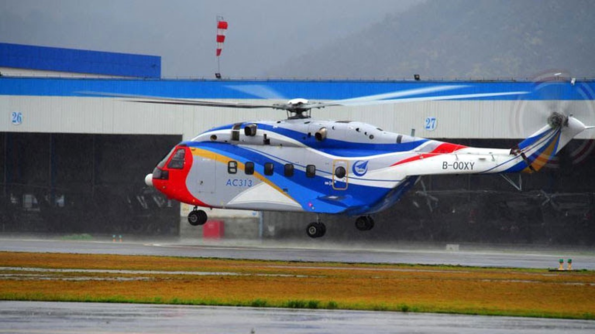 Çin\'in İlk Büyük Ölçekli Helikopterinin Testleri Tamamlandı
