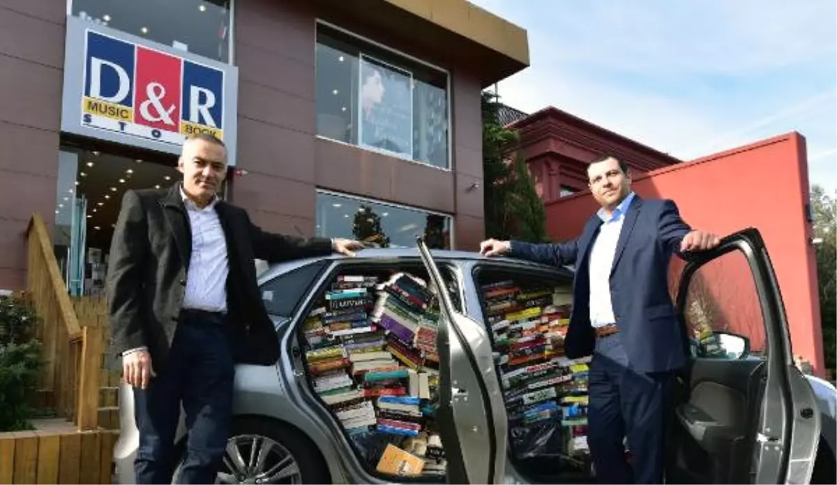 D&r\'dan Otomobil Dolusu Kitap Sürprizi