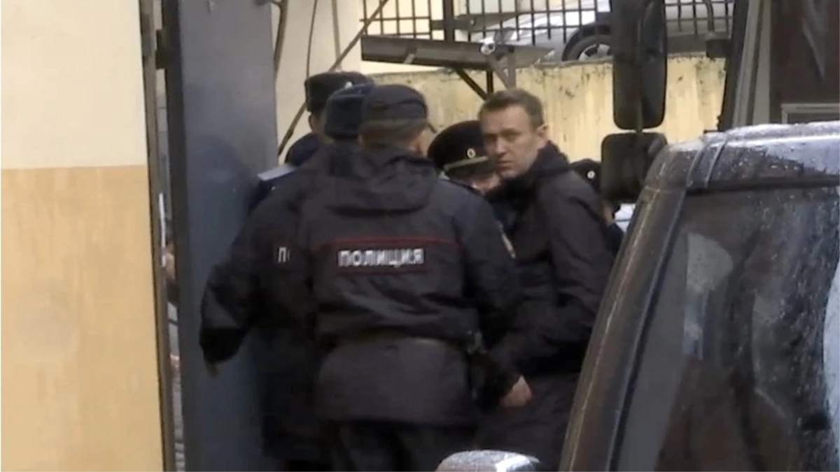Rus Anamuhalefet Lideri Gözaltına Alındı