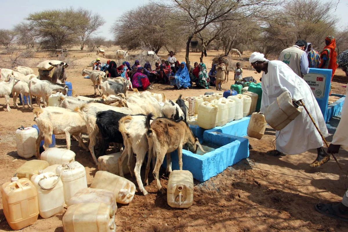 İhh Darfur\'un Unutulmuş Bölgelerinde Su Kuyusu Açacak