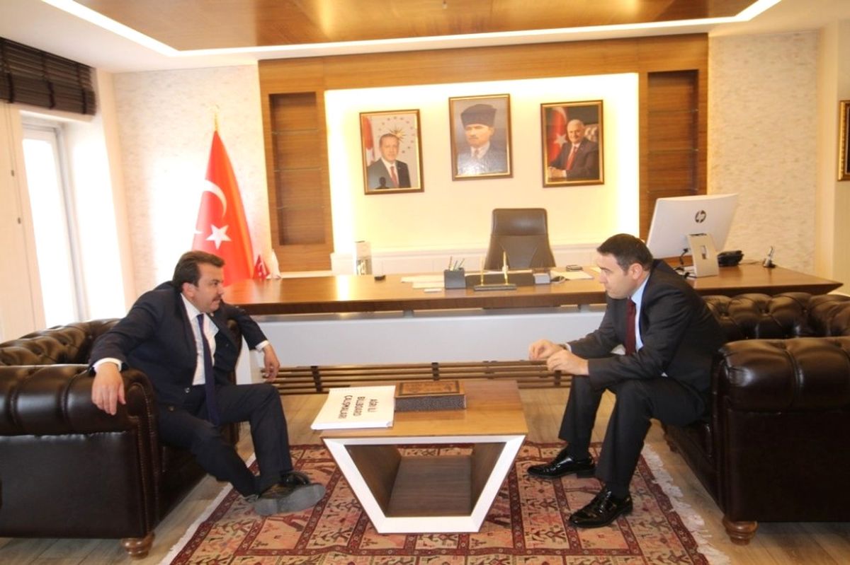 Kahramanmaraş Belediyesi\'nden Ağrı Belediyesi\'ne Ziyaret