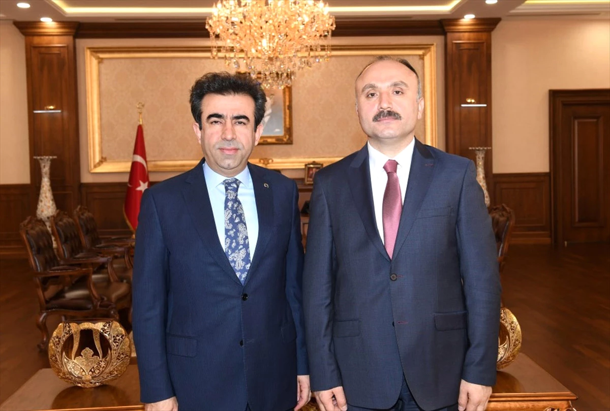 Marka Genel Sekreteri Çöpoğlu\'ndan Vali Güzeloğlu\'na Ziyaret