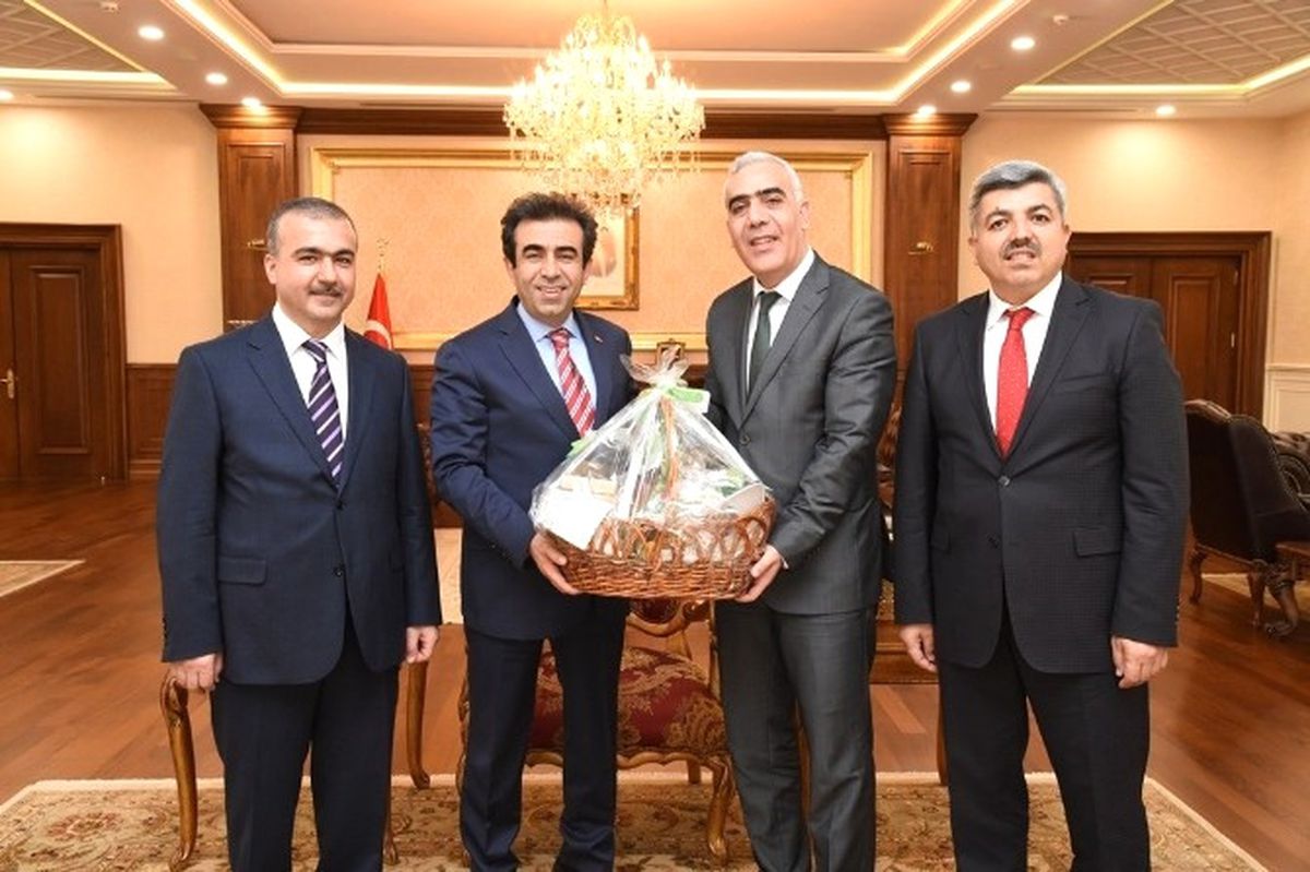 Orman Bölge Müdürü Kurşun\'dan Vali Güzeloğlu\'na Ziyaret