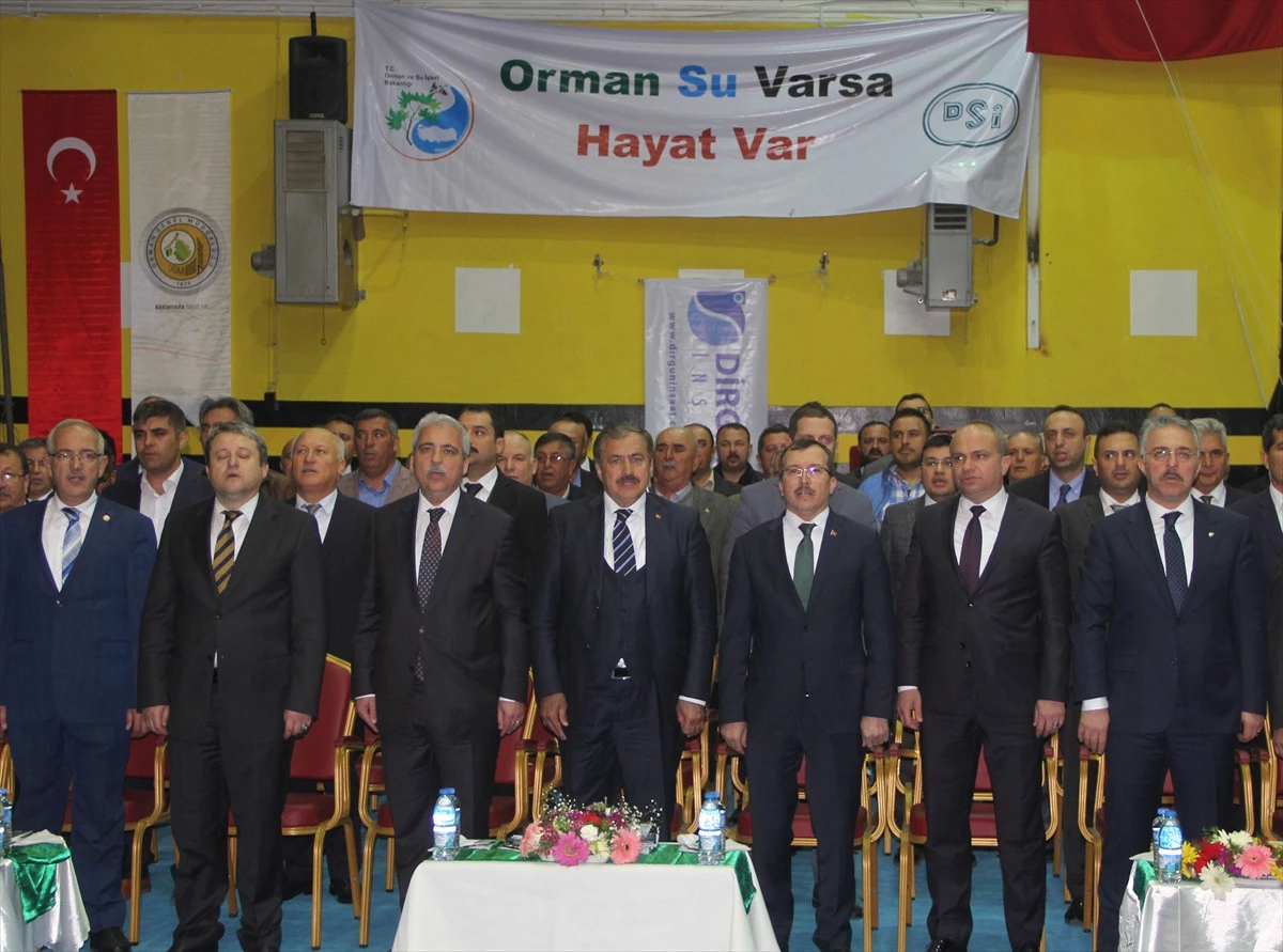 Orman ve Su İşleri Bakanı Eroğlu Manisa\'da Açıklaması