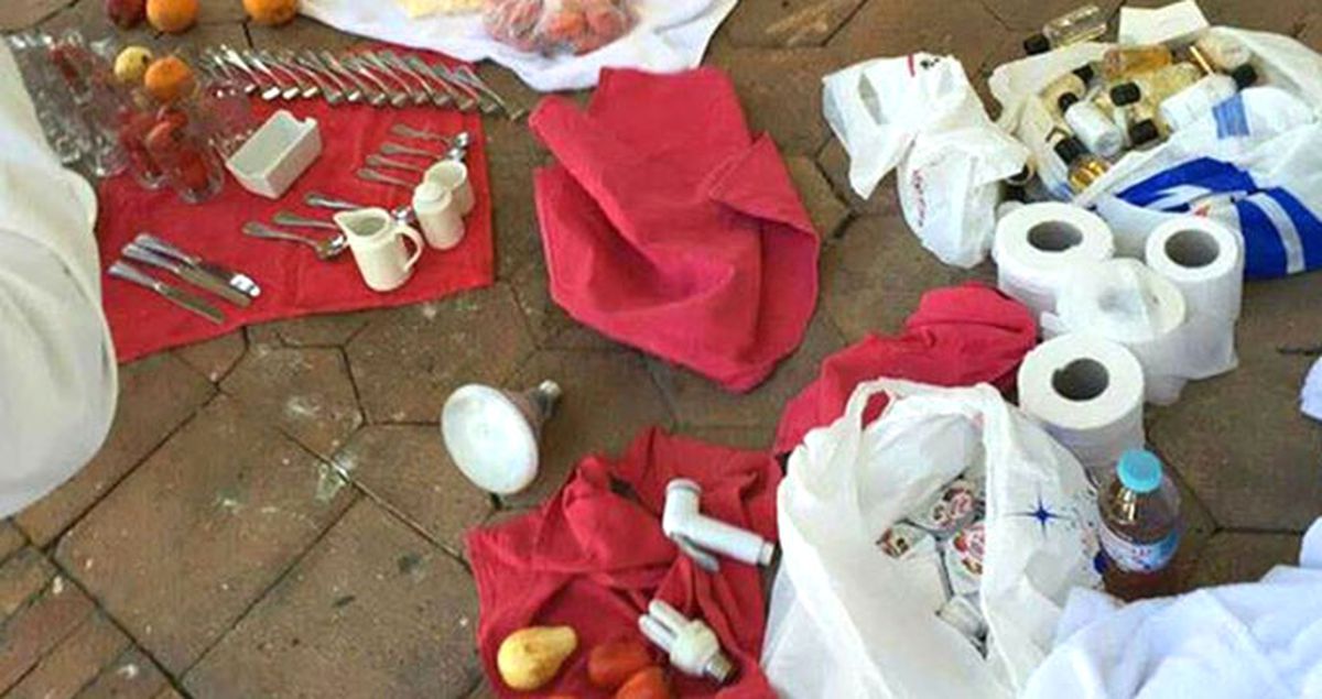 Ukraynalı Turist, Otelden Eline Geçen Her Şeyi Çaldı