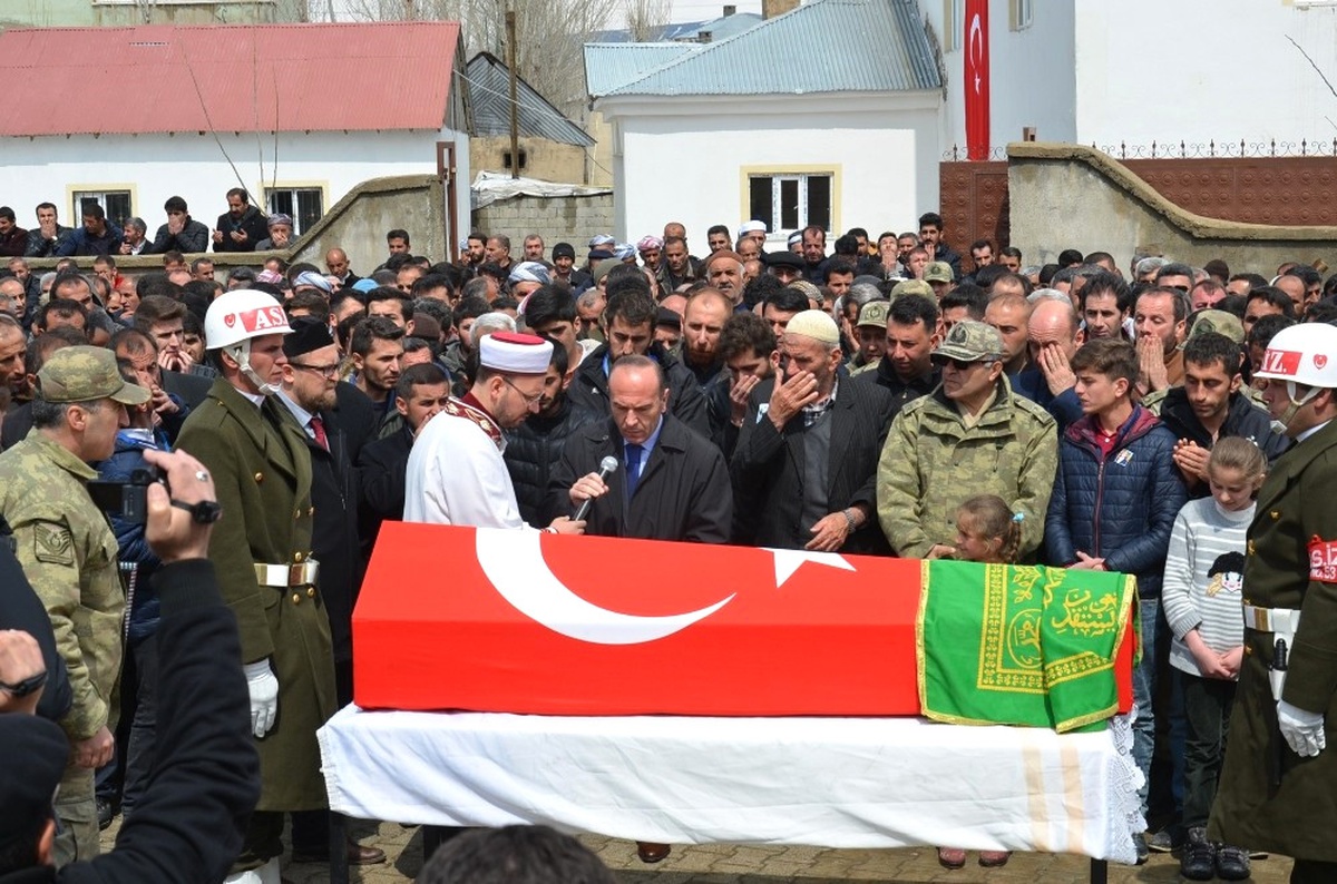 Şehit Güvenlik Korucusu Toprağa Verildi