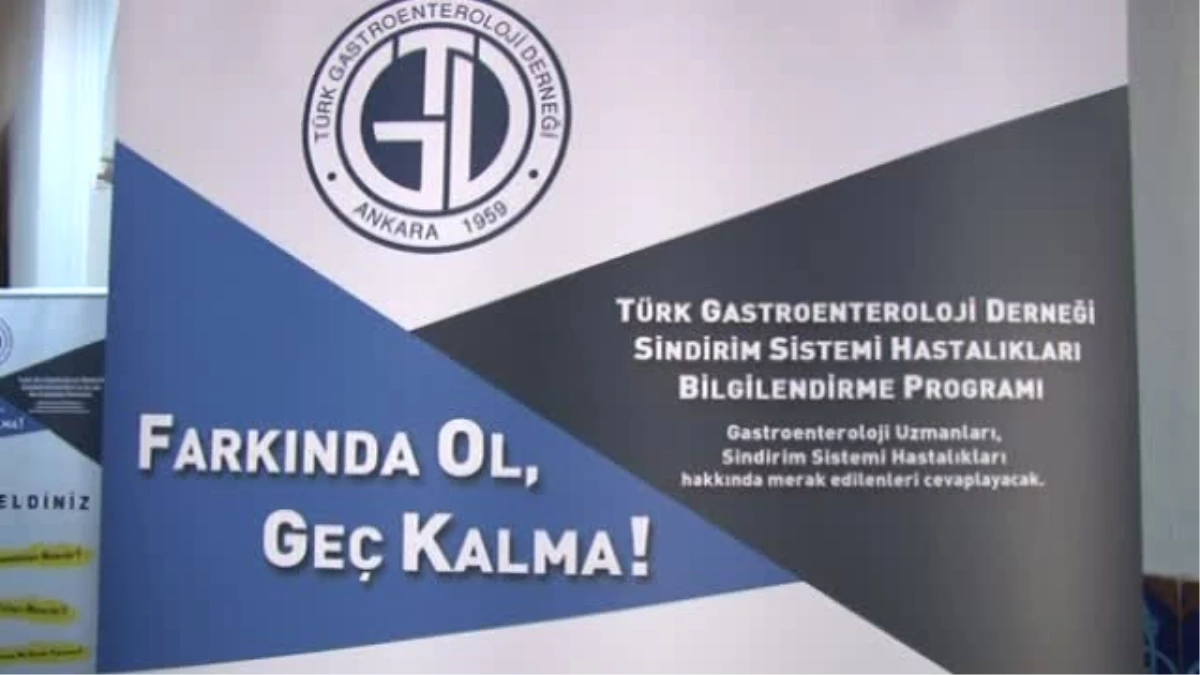 Türk Gastroenteroloji Derneği\'nden \'Farkında Ol, Geç Kalma\' Hareketi