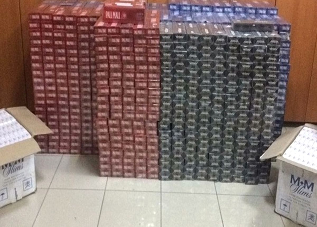 12 Bin 140 Adet Gümrük Kaçağı Sigara Ele Geçirildi
