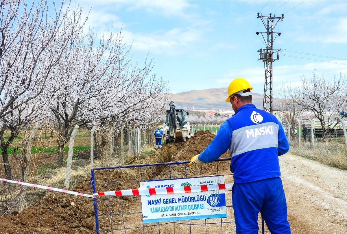 Bağtepe Mahallesinde Kanalizasyon Altyapı Çalışması