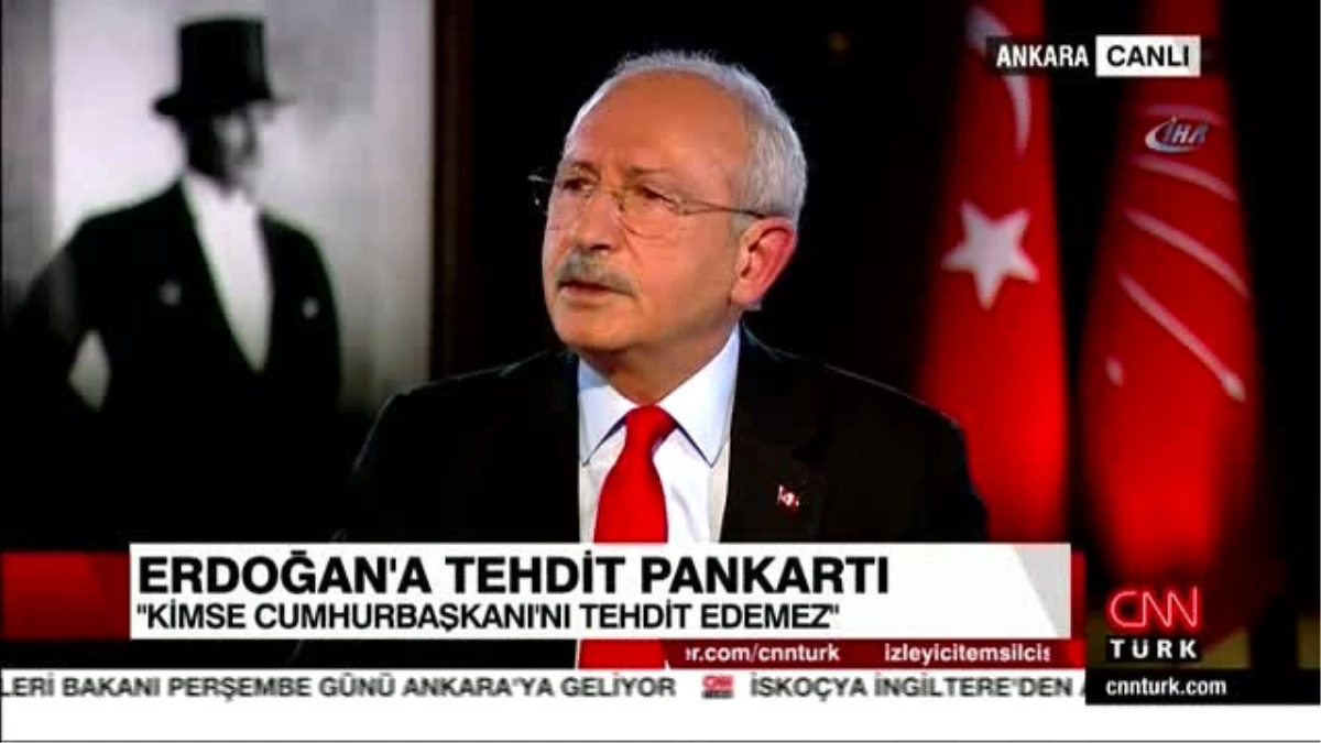 CHP Genel Başkanı Kemal Kılıçdaroğlu: "Ortak Değerle Üzerinde \'Evet\' \'Hayır\' Kampanyası Açmak Kadar...