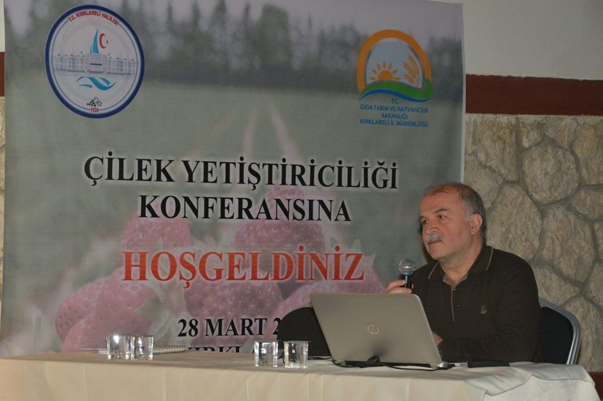 Çilek Yetiştiriciliği" Konferansı